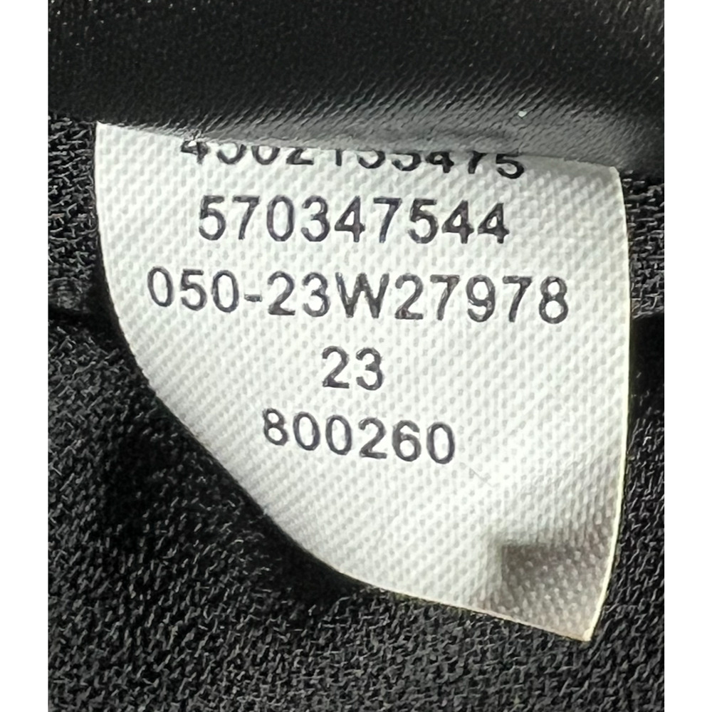NEW WHITE HOUSE BLACK MARKET WHBM BLACK BEADED GODET DRESS SZ 14 - Picture 10 of 12